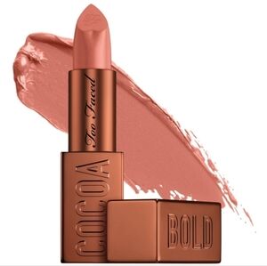 NWT TOO FACED COCOA BOLD EM-POWER CREAM LIPSTICK: HOT CHOCOLATE!